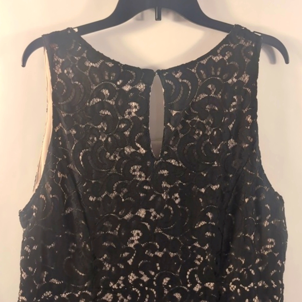 Lane Bryant Little Black Lace dress Size 20 - Picture 10 of 13